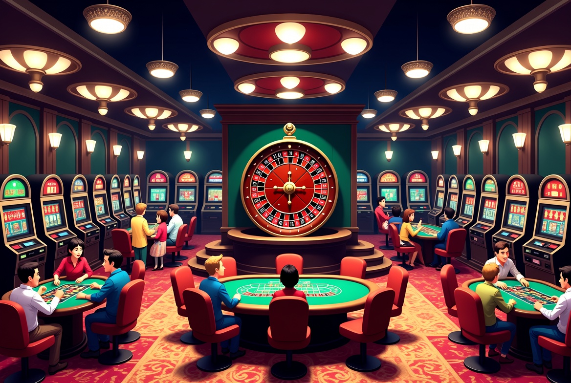 Personas jugando en casinos online de forma responsable